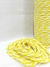 Cordão Ponto Corrente - Amarelo com Branco - 100 metros na internet