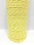 Cordão Ponto Corrente - Amarelo com Branco - 100 metros - loja online