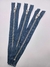 Zíper 3J com 18 cm Azul Marinho - Niquelado - Pacote com 100 - Cristal Aviamentos - Aviamentos para Jeans