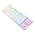 TECLADO MECANICO KUMARA PRO RGB WIRELESS E BLUETOOTH BRANCO SWITCH MARROM - loja online