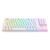 TECLADO MECANICO KUMARA PRO RGB WIRELESS E BLUETOOTH BRANCO SWITCH MARROM - comprar online