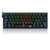 TECLADO MECANICO GAMER FIZZ RGB PRETO SWITCH RED