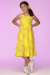 VESTIDO GISELE AMARELO/PINK