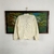 Cardigan Vintage OffWhite - Tamanho M - loja online