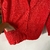 Cardigan Retro Vermelho - Tamanho M - Sam Friperie