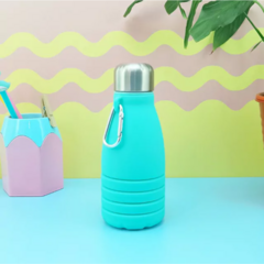 Botella Térmica Plegable de Silicona 550 ml - Tu Tiendita Online
