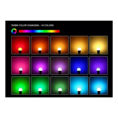 Lampara Led 16 Colores - comprar online