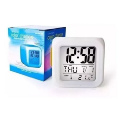 Reloj Despertador Con Luces - comprar online