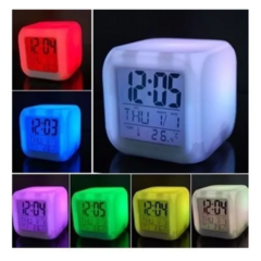 Reloj Despertador Con Luces - Tu Tiendita Online