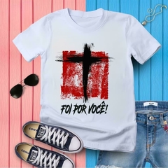 Camiseta Foi por Você - Hope7 Camisetas Gospel