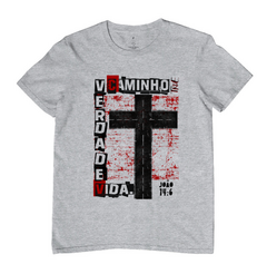 Camiseta Caminho Verdade Vida - Hope7 Camisetas Gospel