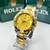 Relógio Rolex Daytona Prata misto Dourado linha Gold a prova dagua