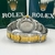 Relógio Rolex Daytona Prata misto Dourado linha Gold a prova dagua - Todos Vestem Moda Masculina