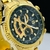 Relógio Casio Edifice Dourado com Preto 2024 - 100% funcional (a prova d'agua) na internet