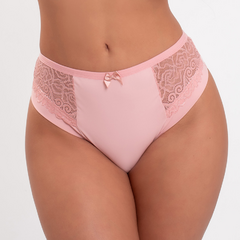 REF:7956 - CALÇA EM MICROFIBRA E RENDA