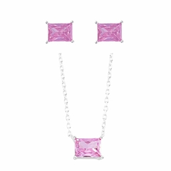 Conjunto Retângulo Rosa