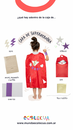 Disfraz Superhéroe/Superheroina - Mil Hojas Juegos