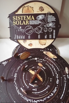 Sistema Solar de Madera - tienda online