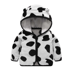 Jaqueta infantil com capuz de flanela, roupas quentes para menino e menina !! 1 a 5 anos na internet
