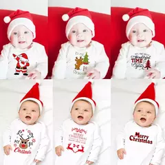 Body para bebês Natal personalizado Meninos e Meninas - Kasacvasc.com