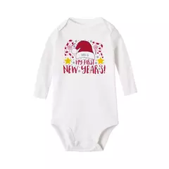 Body para bebês Natal personalizado Meninos e Meninas