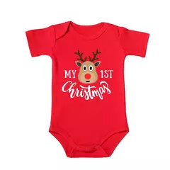 Imagem do Body infantil personalizado de Natal Meninos e Meninas