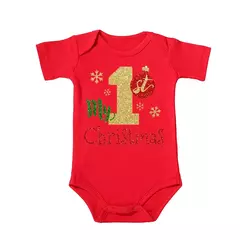 Body infantil personalizado de Natal Meninos e Meninas na internet