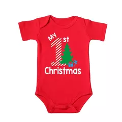 Body infantil personalizado de Natal Meninos e Meninas - comprar online