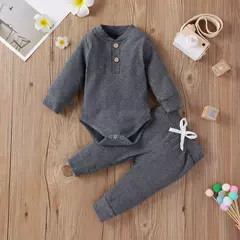 Conjunto Infantil Body e Calça com Lycra - Conforto e Estilo para o Dia a Dia - Kasacvasc.com