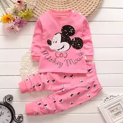 Conjunto infantil desenhos da disney 100% Algodão