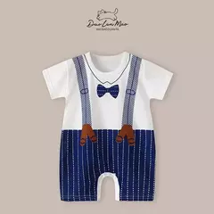 Macacão para bebês trajes finos Moda verão