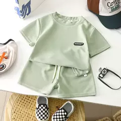 Conjunto infantil de Malha estilo e conforto para o dia a dia Meninos e Meninas - Kasacvasc.com