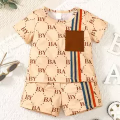 conjunto infantil casual ,estilo luxo leve na internet