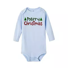 Imagem do Body para bebês Natal personalizado Meninos e Meninas