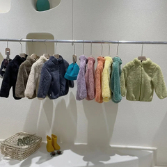 Jaqueta infantil de lã quente, casacos de inverno, MENINOS E MENINAS - comprar online