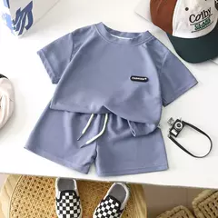 Conjunto infantil de Malha estilo e conforto para o dia a dia Meninos e Meninas - Kasacvasc.com