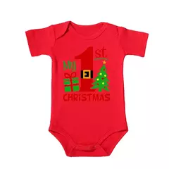 Body infantil personalizado de Natal Meninos e Meninas - loja online