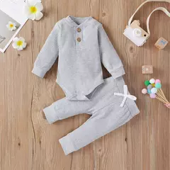 Conjunto Infantil Body e Calça com Lycra - Conforto e Estilo para o Dia a Dia - loja online