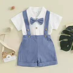 Body infantil com suspensório,roupas de cavalheiro Linha Premium - comprar online