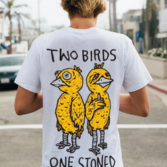 SALE Remera Two birds one stoned