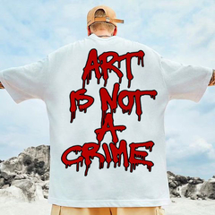 Remera Art is not a crime