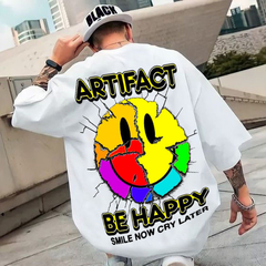 Remera Artifact be happy