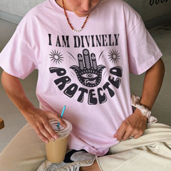 Remera I am divinely protected - comprar online