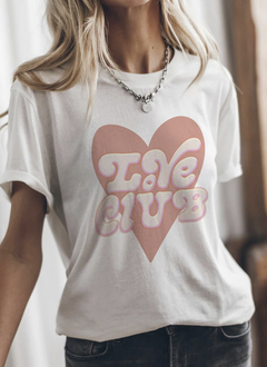 Remera Love club (algodon)