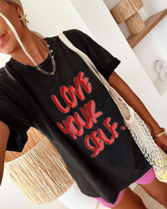 Remera Love your self - comprar online