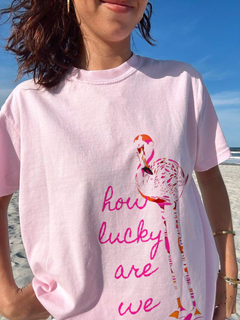 Remera How lucky are we - comprar online