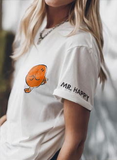 Remera Mr happy (algodon)