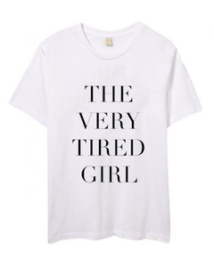 Remera The very tired girl - comprar online