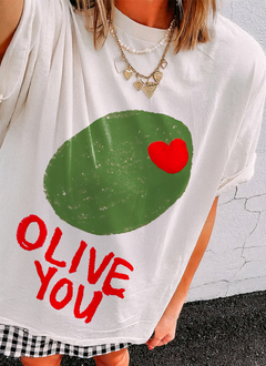 Remera Olive you