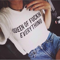 PROMO Remera Queen of fucking everything